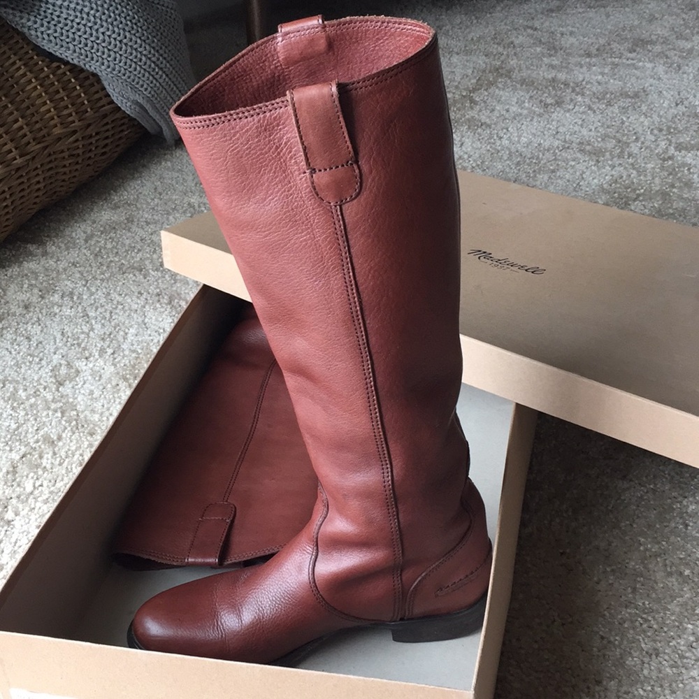 Madewell tall riding boots